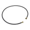 5' Black Washer Inlet Hoses rated 1050 PSI with two female connections - 2 Pack