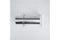 Dryer Louvered Vent of 4" opening with 10.5" tail pipe and back draft flapper