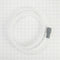 Dishwasher Drain Hose Extension, White-colored, with 6' flexible corrugated plastic hose for tall tub models