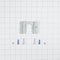 Range Anti-Tip Kit with (1) anti-tip bracket, (2) mounting screws, (2) anchors, and (1) washer