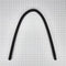 4' Black flexible washer drain hose extension with molded end (fits Duet, Performance, Cabrio, Bravos) - 1 pack