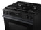 SAMSUNG NSG6DG8100MT Bespoke 6.0 cu. ft. Smart Slide-In Gas Range with Precision Knobs in Matte Black Steel