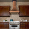 30 In. Designer Series Hand-hammered Copper Finish Ducted Wall Range Hood
