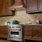 30 In. Designer Series Hand-hammered Copper Finish Ducted Wall Range Hood
