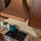 30 In. Designer Series Hand-hammered Copper Finish Ducted Wall Range Hood