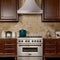 30 In. Designer Series Satin Stainless Steel Ducted Wall Range Hood
