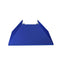 48 In. Ducted Satin Stainless Steel Wall Mount Range Hood With Blue Matte Shell