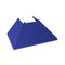 48 In. Ducted Satin Stainless Steel Wall Mount Range Hood With Blue Matte Shell