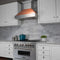 30 In. Ducted Satin Stainless Steel Wall Mount Range Hood With Copper Shell