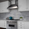 30 In. Ducted Satin Stainless Steel Wall Mount Range Hood With Oil Rubbed Bronze Shell