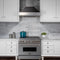 36 In. Ducted Satin Stainless Steel Wall Mount Range Hood With Oil Rubbed Bronze Shell