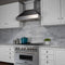 36 In. Ducted Satin Stainless Steel Wall Mount Range Hood With Oil Rubbed Bronze Shell