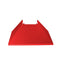 48 In. Ducted Satin Stainless Steel Wall Mount Range Hood With Red Matte Shell