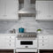 30 In. Satin Stainless Steel Wall Mount Range Hood