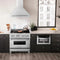36 In. Satin Stainless Steel Wall Mount Range Hood With Stainless Steel Handle