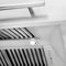 36 In. Satin Stainless Steel Wall Mount Range Hood With Stainless Steel Handle