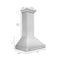 36 In. Satin Stainless Steel Wall Mount Range Hood With Stainless Steel Handle