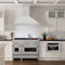 48 In. Satin Stainless Steel Wall Mount Range Hood With Stainless Steel Handle