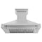 48 In. Satin Stainless Steel Wall Mount Range Hood With Stainless Steel Handle