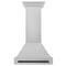 Autograph Edition 30 In. Satin Stainless Steel Wall Mount Range Hood With Matte Black Handle