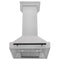 Autograph Edition 30 In. Satin Stainless Steel Wall Mount Range Hood With Matte Black Handle