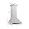 Autograph Edition 30 In. Satin Stainless Steel Wall Mount Range Hood With Matte Black Handle