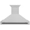 Autograph Edition 48 In. Satin Stainless Steel Wall Mount Range Hood With Matte Black Handle