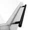 Autograph Edition 48 In. Satin Stainless Steel Wall Mount Range Hood With White Matte Shell And Matte Black Handle