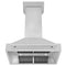 36 In. Stainless Steel Range Hood With Stainless Steel Handle