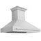 48 In. Stainless Steel Range Hood With Stainless Steel Handle