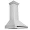 Autograph Edition 36 In. Stainless Steel Range Hood With Stainless Steel Shell And Matte Black Handle