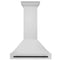 Autograph Edition 36 In. Stainless Steel Range Hood With Stainless Steel Shell And Matte Black Handle