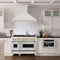 Autograph Edition 48 In. Stainless Steel Range Hood With Stainless Steel Shell And Polished Gold Handle