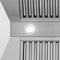 Autograph Edition 30 In. Stainless Steel Range Hood With White Matte Shell And Matte Black Handle