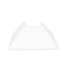 30 In. Ducted Satin Stainless Steel Wall Mount Range Hood With White Matte Shell