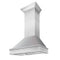 36 In. Designer Series Ducted Wall Mount Range Hood In Satin Stainless Steel