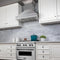 48 In. Designer Series Wall Mount Range Hood In Satin Stainless Steel