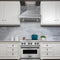 48 In. Designer Series Wall Mount Range Hood In Satin Stainless Steel