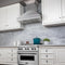 48 In. Designer Series Wall Mount Range Hood In Satin Stainless Steel