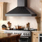 48 in. Designer Series Ducted Wall Mount Range Hood