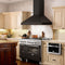 48 in. Designer Series Ducted Wall Mount Range Hood