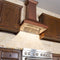 36 In. Designer Series Ducted Wall Mount Range Hood In Copper