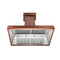 48 In. Designer Series Ducted Wall Mount Range Hood In Copper