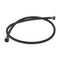 5' Black Rubber Washer Fill Hoses rated 1000 PSI with 2 female connections - 24 Pack