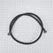 5' Black Rubber Washer Fill Hoses rated 1000 PSI with 2 female connections - 24 Pack