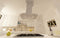Convertible Vent Island Mount Range Hood & Glass - 30 Inch