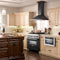 42 In. Designer Series Convertible Vent Wall Mount Range Hood In Oil-rubbed Bronze