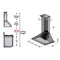 42 In. Designer Series Convertible Vent Wall Mount Range Hood In Oil-rubbed Bronze