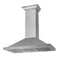 48 In. Designer Series Satin Stainless Steel Convertible Vent Wall Mount Range Hood