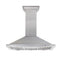 48 In. Designer Series Satin Stainless Steel Convertible Vent Wall Mount Range Hood